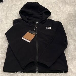 The North Face Kids Black Zip-Up Hoodie